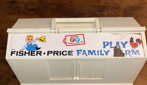 Vintage Fisher Price Little People Farm 915 Set Complete 0622 | eBay