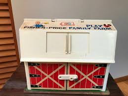 Vintage Fisher Price-Play Family Farm-With Farmer + Animals ...