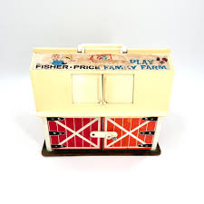 Vintage '67 FISHER PRICE Little People Family Farm BARN! - Etsy
