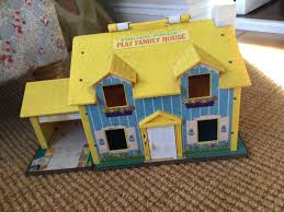 Vintage Fisher price play family house | eBay