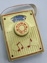 Vintage Fisher Price 775 Pop Goes The Weasel Wind Up Radio 1972 Yellow Music Box | eBay Australia