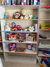 Kids room items for sale at thrift shop