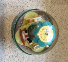 Vintage Fisher Price Roly Poly Chime Ball: Horses & Swan Toy ...