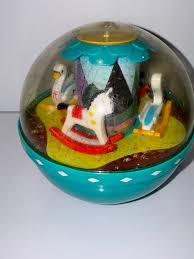 Vintage 1966 Fisher Price #165 Baby Roly Poly Chime Ball ...