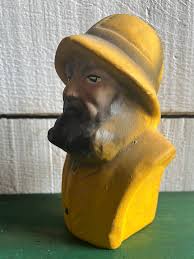 Vintage Atlantic Fisherman Bust - Diamonds & Rust