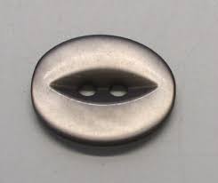 50 Imitation Shell Black Smoke Grey Poly Button | eBay