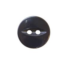 Navy Blue Fish Eye Button With 2 Holes Available in Diameter ...