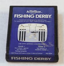 Atari 2600 Game Tested and Working Fishing Derby By ...