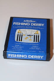 Vintage Fishing Derby Atari 2600 w/ Box and manual Game ...