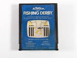 Fishing Derby Atari 2600 Game, Tested David Crane Classic ...