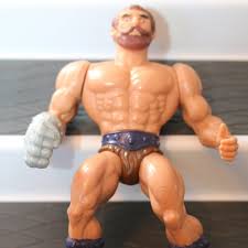 Vintage Masters Of The Universe Fisto Loose Figure Motu 1983 Toy – Omniphustoys