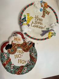 Fitz and Floyd Christmas Platters - Etsy