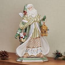 Gregorian Studio Santa Figurine, 13 IN
