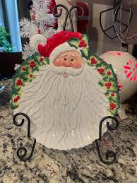 2005 Fitz and Floyd Kringle Plate-nib - Etsy