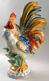 Figurines & Centerpieces Rooster Figurine by Fitz & Floyd ...