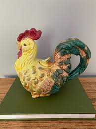 Vintage Fitz and Floyd Rooster Teapot, Farmhouse Kitchen ...