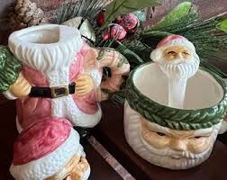 Christmas Tea Set, Santa Christmas Tea Set, Santa Teapot ...