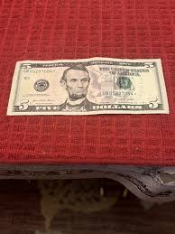 $5 Five Dollar Bill Fancy Unique 2021 Star Note QB05297054 ...