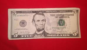 RARE $5 Star Note PK Series 2017 | eBay