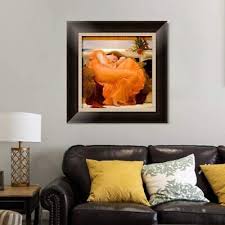 Framed Wall Art Giclee Print Flaming June by Frederick ...