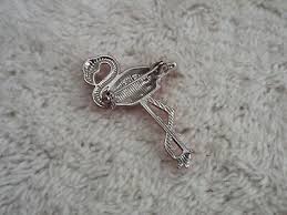 Rhinestone Pink Flamingo Pin | eBay