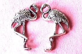 Tiny Sterling Silver Flamingo Post Stud Earrings Tropical Bird Earrings New | eBay