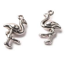 Stunning Athenacast Flamingo Charms for Jewelry | Potomac Beads