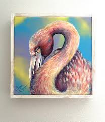 Koi Flamingo — Nguyen In Doubt Art