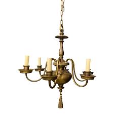 1920's Caldwell Bronze Chandelier | Chairish