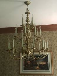 3 Solid Brass Light Fixtures. Perfect For An Elegant ...