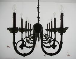 Gothic Wrought Iron French 19th Century 10 Lights Arms ...