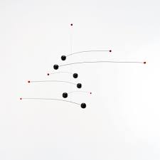 Flensted Mobiles - Futura Large - Black | Canoe