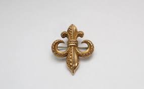 Vintage Gold Filled Fleur De Lis Flower Brooch/Pendant, 3.6g – Providence Pawn