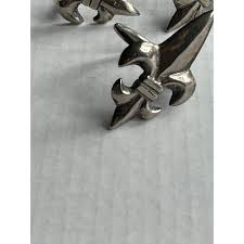 Fleur De Lis Napkin Rings | Chairish