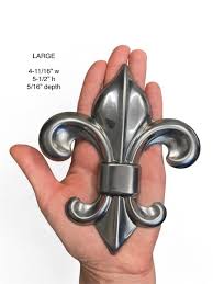 Metal Fleur De Lis Saints, Fleurdelis - Etsy