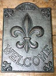 Cast Iron Fleur De LIS | eBay