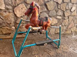 Flexible flyer Horse . Vintage