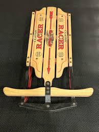 Vintage Flexible Flyer Classic Racer Wooden Sled – Sales Man Sample | eBay