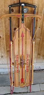 FLEXIBLE FLYER RACER LIMITED CENTENIAL RAIL WOOD 50" SNOW ...