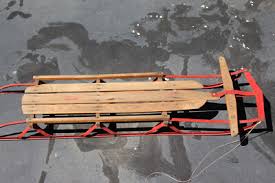 Vintage Flexible FLYER SLED III, 57" long | eBay