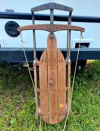 Flexible Flyer Vintage Sled No. 44 Airline Patrol S.L. Allen & Co Antique Wooden Snow Slider for Kids Made in the USA Philadelphia PA 1950s - Etsy Canada