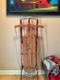 Antique 1930's Flexible Flyer Sled - Etsy