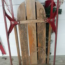 Buy Vintage Sled - Yankee Clipper FO21 Sled With Green Swag ...