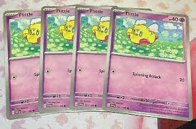 4x Flittle - Pokemon Scarlet & VIolet SV1EN 101/198 TCG playset | eBay