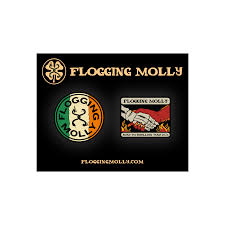 Road to Rebellion Tour Enamel Pin Set – Flogging Molly