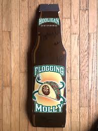 Flogging Molly Skateboard [Signed] Hooligan Skateboards ...