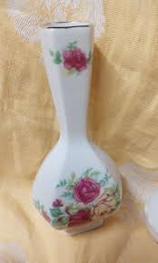 Pair of Mismatched Small Floral Bud Vases | eBay