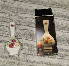 Small Floral Porcelain Vase Made in Taiwan | eBay