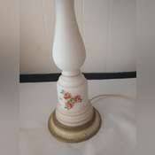 Hand painted table lamp 24" tall - Lil Dusty Online Auctions - All Estate Services, LLC