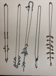 Vintage 925 Sterling Silver Crystal, Peai, Stone Five Dangle ...